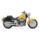 【高級品質】ハーレーソフテイル　ファットボーイ サドルバック　WVL071（ミディアムサイズ） Harley Softail Fatboy - 縮小画像2