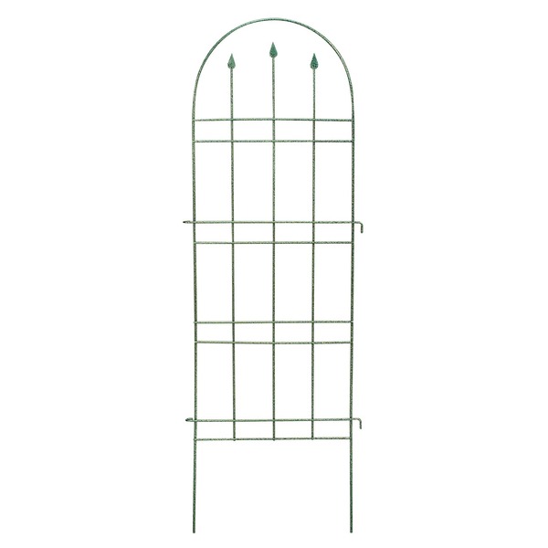 (2枚セット) トレリス/ガーデンフェンス (Lサイズ 高さ130cm) スチールワイヤー製 日本製 (園芸 ガーデニング用品) b04