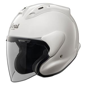 アライ（ARAI） ジェットヘルメット MZ ホワイト XS 54cm - 拡大画像