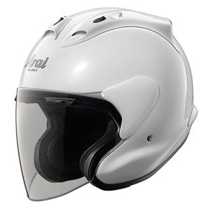 アライ（ARAI） ジェットヘルメット MZ グラスホワイトM 57-58cm - 拡大画像