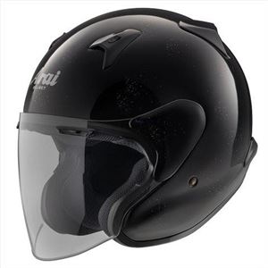 アライ（ARAI） ジェットヘルメット MZ-F グラスブラックS 55-56cm