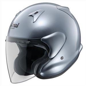 アライ（ARAI） ジェットヘルメット MZ-F サファイアシルバーXL 61-62cm - 拡大画像