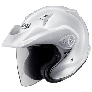 アライ（ARAI） ジェットヘルメット CT-Z グラスホワイト S 55-56cm - 拡大画像
