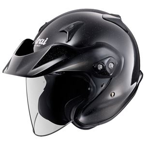 アライ（ARAI） ジェットヘルメット CT-Z グラスブラック M 57-58cm - 拡大画像