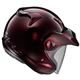 アライ（ARAI） ジェットヘルメット CT-Z グラスマルーン S 55-56cm - 縮小画像2