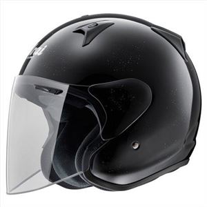 アライ（ARAI） ジェットヘルメット SZ-G グラスブラック S 55-56cm - 拡大画像
