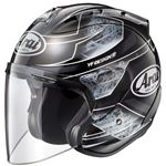 アライ（ARAI） ジェットヘルメット SZ-RAM4 CHRONOS ブラック S 55-56cm