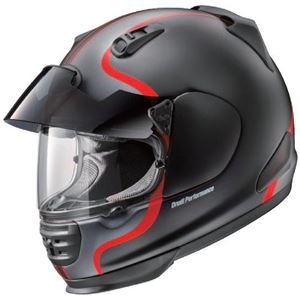 アライ（ARAI） フルフェイスヘルメット RAPIDE-IR BOLD PS レッド 55-56cm S