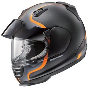 アライ（ARAI） フルフェイスヘルメット RAPIDE-IR BOLD PS オレンジ 57-58 M - 拡大画像