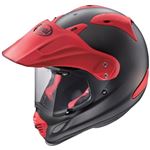 アライ（ARAI） オフロードヘルメット TOUR CROSS3 フラットブラック／レッド 55-56cm S