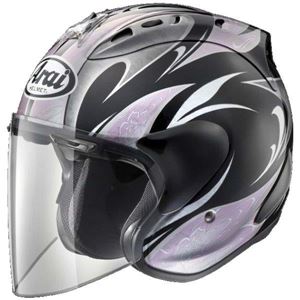 アライ（ARAI） ジェットヘルメット SZ-Ram4 KAREN ブラック／ピンク L 59-60cm