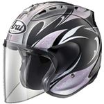 アライ（ARAI） ジェットヘルメット SZ-Ram4 KAREN ブラック／ピンク L 59-60cm