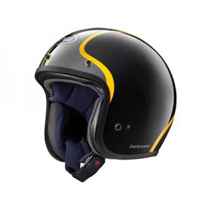 アライ（ARAI） ジェットヘルメット CLASSIC MOD ボールドイエロー 57-58cm M - 拡大画像