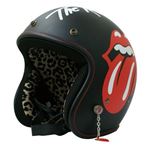 The Rolling Stones（ザ・ローリング・ストーンズ） ジェットヘルメット JET HELMET MAT ブラック men's free（57〜60cm未満）