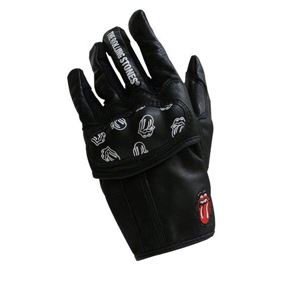 The Rolling Stones（ザ・ローリング・ストーンズ） LEATHER GLOVE ブラック M