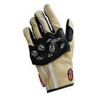 The Rolling Stones（ザ・ローリング・ストーンズ） LEATHER GLOVE BEIGE S