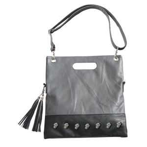 The Rolling Stones（ザ・ローリング・ストーンズ） BAG 2WAY STUDS SHOULDER ブラック