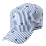 The Rolling Stones（ザ・ローリング・ストーンズ） STRIPE WORK CAP ブルー