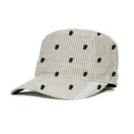 The Rolling Stones（ザ・ローリング・ストーンズ） STRIPE WORK CAP GRAY