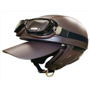 ダムトラックス（DAMMTRAX） ヘルメット ゴーグル付き バンディット BR F - 拡大画像