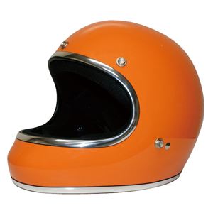 ダムトラックス（DAMMTRAX） ヘルメット AKIRA オレンジ M - 拡大画像