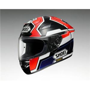 ショウエイ（SHOEI） フルフェイスヘルメット X-TWELVE MARQUEZ TC-1（レッド／ブラック） XS（53cm-54cm）