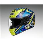 ショウエイ（SHOEI） フルフェイスヘルメット X-TWELVE DAIJIRO TC-3（YELLOW／ブルー） S（55cm-56cm）