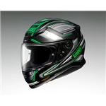 ショウエイ（SHOEI） フルフェイスヘルメット Z-7 DOMINANCE TC-4 グリーン／ブラック S