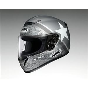 ショウエイ（SHOEI） ヘルメット QWEST RESOLUTE TC-5 シルバー／ホワイト S