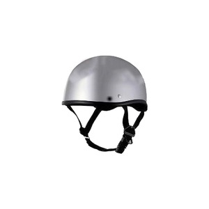 JUQUE（ジュクー）ハーフヘルメット XD001 ダックテールDUB フリー SIL - 拡大画像