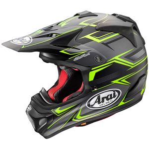 アライ(ARAI) オフロード V-CROSS4 SLY イエロー 55-56(Sサイズ)