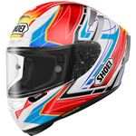 ショウエイ(SHOEI) フルフェイス X-14 ASSAIL TC-10 RD/WH(レッド/ホワイト) Lサイズ