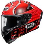 ショウエイ(SHOEI) フルフェイス X-14 MARQUEZ4 TC-1 RD/BK(レッド/ブラック) XSサイズ