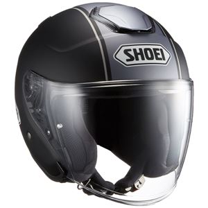 ショウエイ(SHOEI) ジェット J-CRUISE CORSO TC-10 BK/SL(ブラック/シルバー) Sサイズ