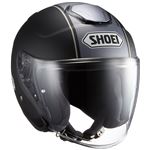 ショウエイ(SHOEI) ジェット J-CRUISE CORSO TC-10 BK/SL(ブラック/シルバー) Mサイズ