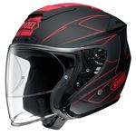ショウエイ(SHOEI) ジェット J-FORCE4 MODERNO TC-1 RD/BK(レッド/ブラック) XSサイズ