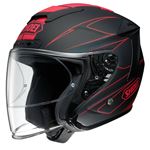 ショウエイ(SHOEI) ジェット J-FORCE4 MODERNO TC-1 RD/BK(レッド/ブラック) Sサイズ