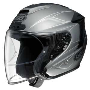 ショウエイ(SHOEI) ジェット J-FORCE4 MODERNO TC-10 GY/BK(グレー/ブラック) Mサイズ