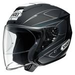 ショウエイ(SHOEI) ジェット J-FORCE4 MODERNO TC-5 BK/WH(ブラック/ホワイト) XSサイズ