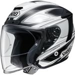 ショウエイ(SHOEI) ジェット J-FORCE4 BRILLER TC-6 WH/BK(ホワイト/ブラック) XSサイズ