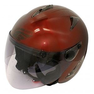 ダムトラックス(DAMMTRAX) バードヘルメット MAROON mens 商品画像