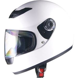 リード工業 (LEAD) フルフェイスヘルメット CR715 ホワイトWH フリー 商品画像