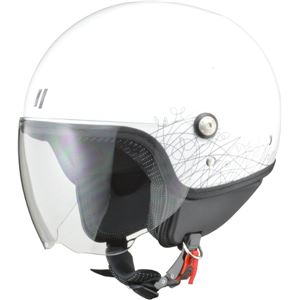 リード工業 (LEAD) ジェットヘルメット PALIO ホワイト フリー 商品画像