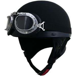 リード工業 (LEAD) ハーフヘルメット CR750 マットブラック フリー 商品画像