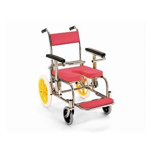 カワムラサイクル 入浴・シャワー用車いす ／ KS2 レッド