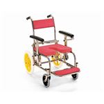 カワムラサイクル 入浴・シャワー用車いす ／ KS2 レッド