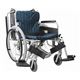 カワムラサイクル アルミ自走用車いす 簡易モジュール KA822-38・40・42B-M 中床タイプ/ 座幅42cm No.88