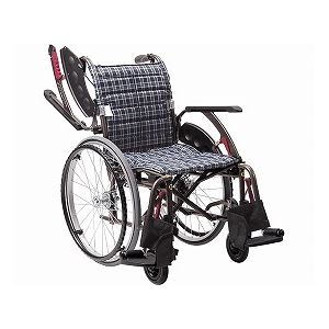 カワムラサイクル 自走用 WAVIT+（ウェイビットプラス） WAP22-40・42A エアータイヤ仕様／ 座幅42cm A13 - 拡大画像