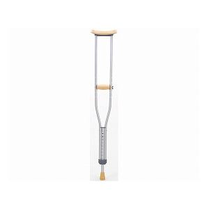 テツコーポレーション アルミ製松葉杖(2本1組) /T-2923 M シルバー【非課税】 商品画像