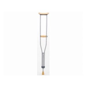 テツコーポレーション アルミ製松葉杖（2本1組） ／T-2913 S シルバー - 拡大画像